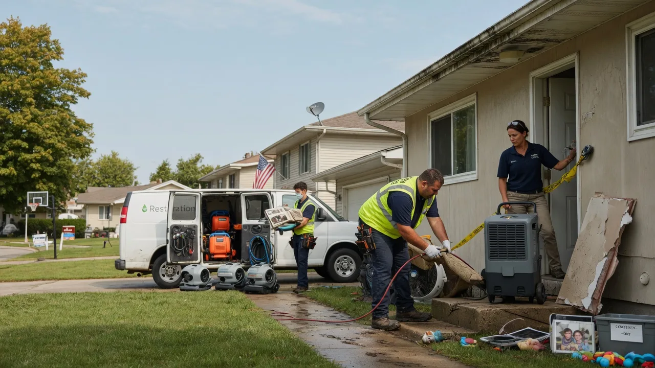 Water Damage Restoration in Michigan City, IN near me